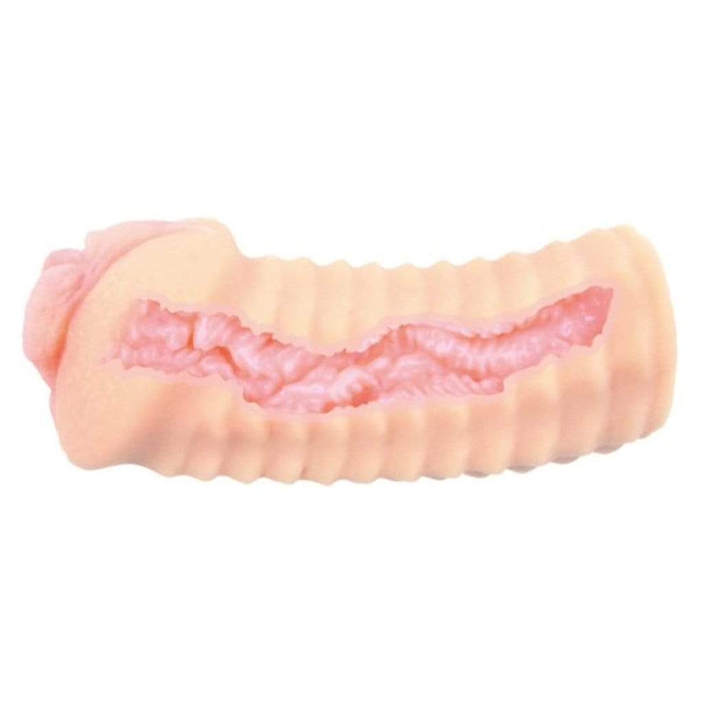 Kokos - Elegance Series 006 Double Layer Masturbator (Beige) - Masturbator Vagina (Non Vibration) Durio.sg