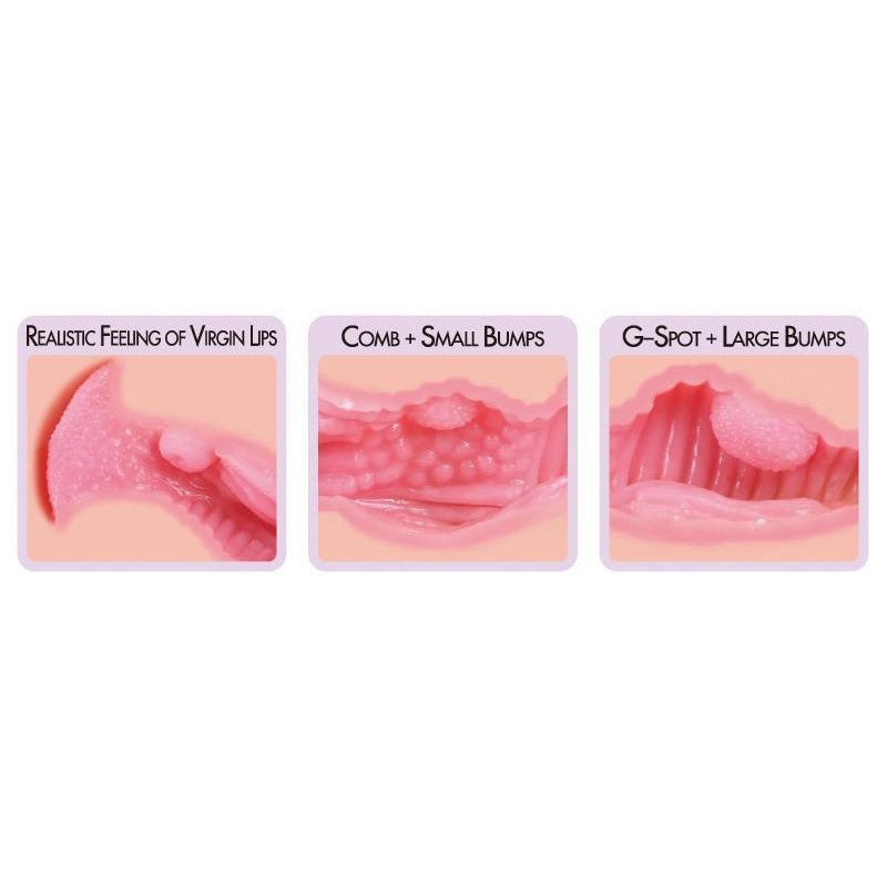 Kokos - Haru Double Layer Meiki (Beige) - Masturbator Vagina (Non Vibration) Durio.sg