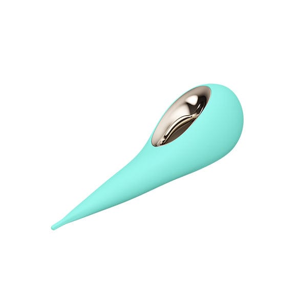 LELO - Dot External Clitoral Vibrator Pinpoint (Aqua) - Clit Massager (Vibration) Rechargeable Durio.sg