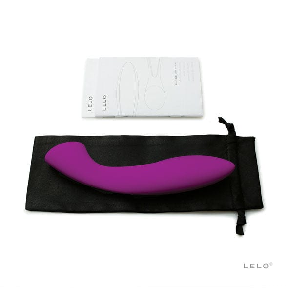 LELO - Ella G Spot Dildo Vibrator (Deep Rose) - G Spot Dildo (Non Vibration) Durio.sg