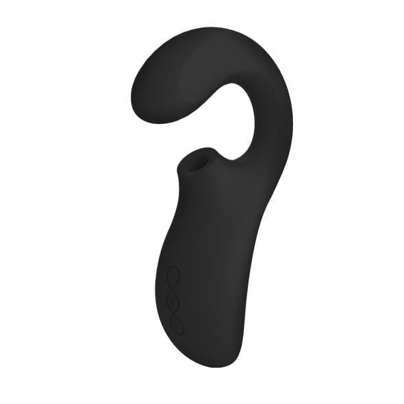 LELO - Enigma Dual Stimulation Sonic Clitoral Air Stimulator Massager (Black) - G Spot Dildo (Vibration) Rechargeable Durio.sg