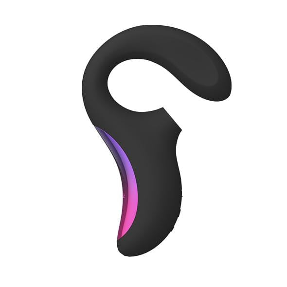 LELO - Enigma Dual Stimulation Sonic Clitoral Air Stimulator Massager (Black) - G Spot Dildo (Vibration) Rechargeable Durio.sg
