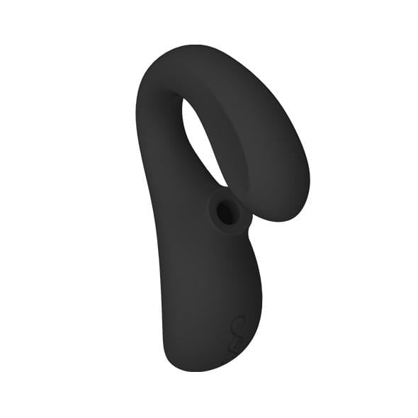 LELO - Enigma Dual Stimulation Sonic Clitoral Air Stimulator Massager (Black) - G Spot Dildo (Vibration) Rechargeable Durio.sg