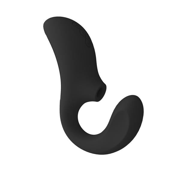 LELO - Enigma Dual Stimulation Sonic Clitoral Air Stimulator Massager (Black) - G Spot Dildo (Vibration) Rechargeable Durio.sg