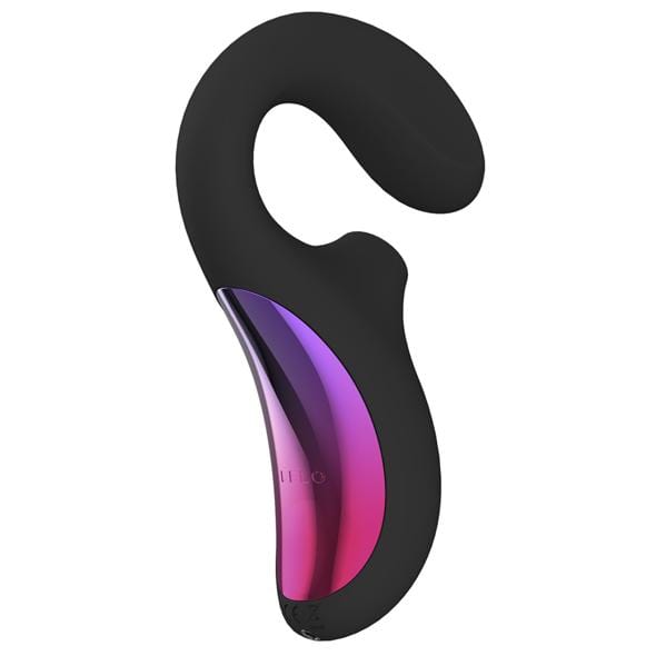 LELO - Enigma Dual Stimulation Sonic Clitoral Air Stimulator Massager (Black) - G Spot Dildo (Vibration) Rechargeable Durio.sg