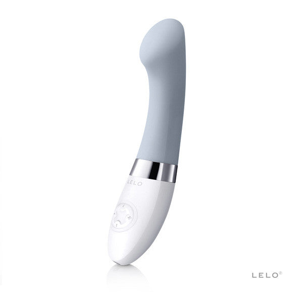 LELO - Gigi 2 G-Spot Vibrator (Cool Gray) - G Spot Dildo (Vibration) Rechargeable Durio.sg