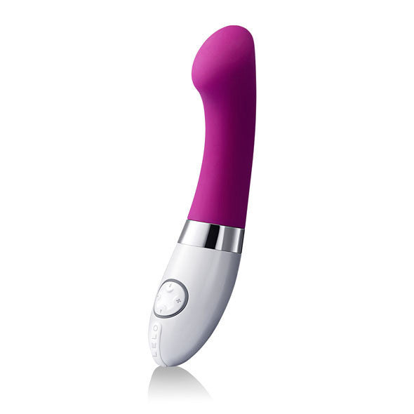 LELO - Gigi 2 G-Spot Vibrator (Deep Rose) - G Spot Dildo (Vibration) Rechargeable Durio.sg