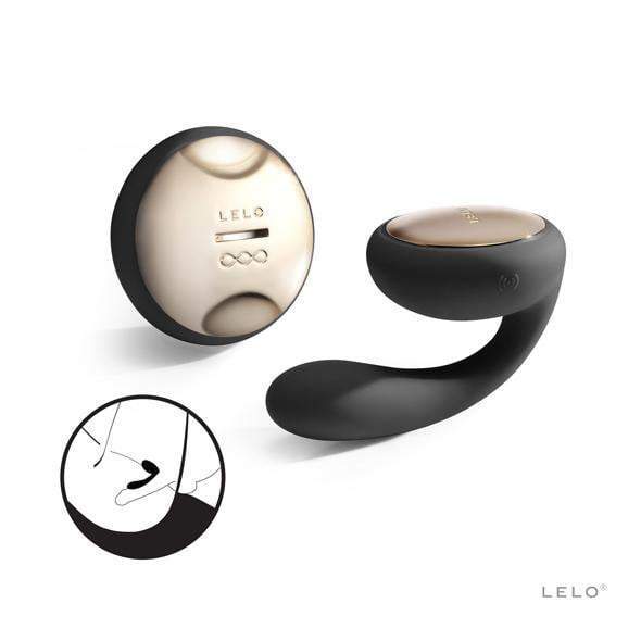 LELO - Ida Remote Control Couple's Massager (Black) - Remote Control Couple's Massager (Vibration) Rechargeable Durio.sg