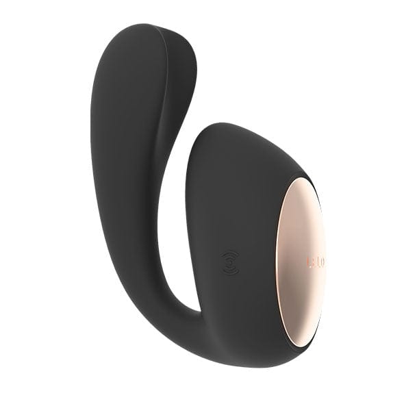 LELO - Ida Wave App-Controlled Dual Stimulation Massager Vibrator (Black) - Couple's Massager (Vibration) Rechargeable Durio.sg