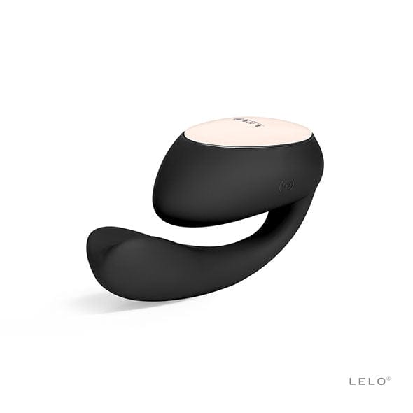LELO - Ida Wave App-Controlled Dual Stimulation Massager Vibrator (Black) - Couple's Massager (Vibration) Rechargeable Durio.sg
