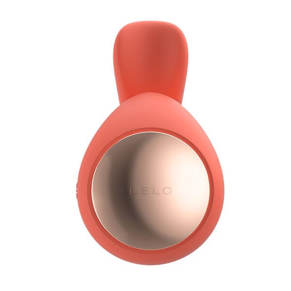 LELO - Ida Wave App-Controlled Dual Stimulation Massager Vibrator (Coral Red) - Couple's Massager (Vibration) Rechargeable Durio.sg