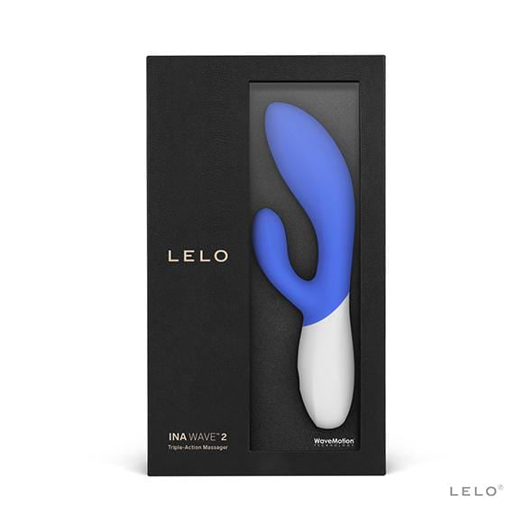 LELO - Ina Wave 2 Rabbit Vibrator (California Sky) - Rabbit Dildo (Vibration) Rechargeable Durio.sg