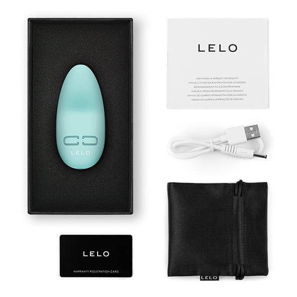 LELO - Lily 3 Vibrating Clit Massager (Polar Green) - Clit Massager (Vibration) Rechargeable Durio.sg