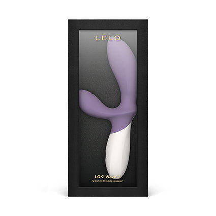 LELO - Loki Wave 2 Prostate Massager (Violet Dust) - Prostate Massager (Vibration) Rechargeable Durio.sg