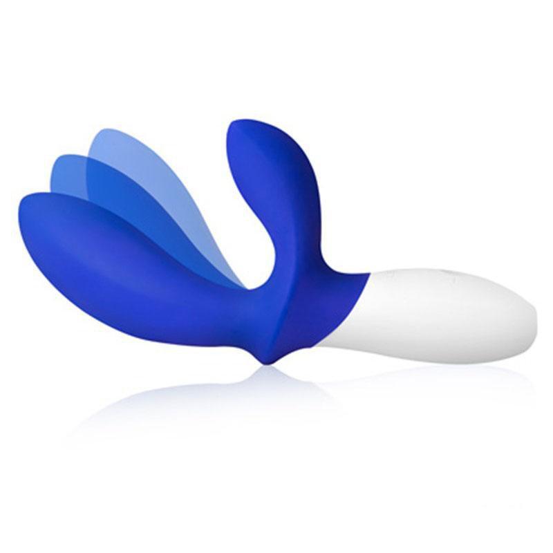 LELO - Loki Wave Prostate Massager (Blue) - Prostate Massager (Vibration) Rechargeable Durio.sg