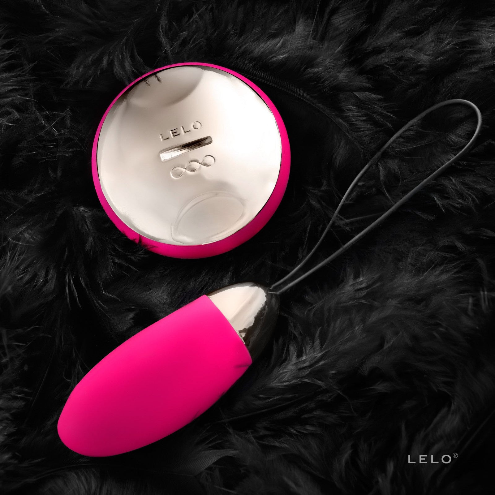 LELO - Lyla 2 Wireless Remote Control Egg Vibrator (Cerise) - Wireless Remote Control Egg (Vibration) Rechargeable Durio.sg