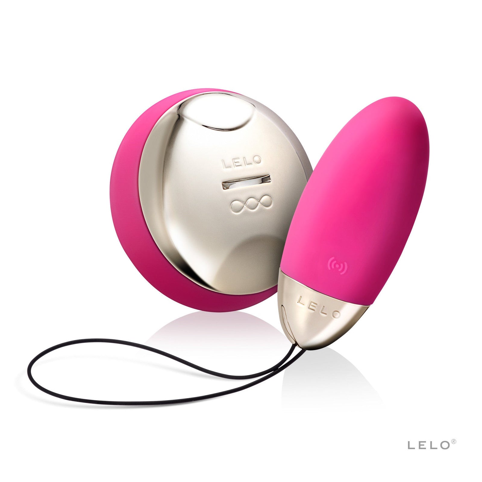 LELO - Lyla 2 Wireless Remote Control Egg Vibrator (Cerise) - Wireless Remote Control Egg (Vibration) Rechargeable Durio.sg