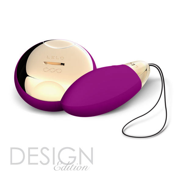 LELO - Lyla 2 Wireless Remote Control Egg Vibrator (Deep Rose) - Wireless Remote Control Egg (Vibration) Rechargeable Durio.sg
