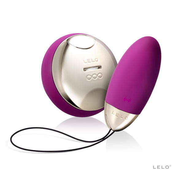 LELO - Lyla 2 Wireless Remote Control Egg Vibrator (Deep Rose) - Wireless Remote Control Egg (Vibration) Rechargeable Durio.sg