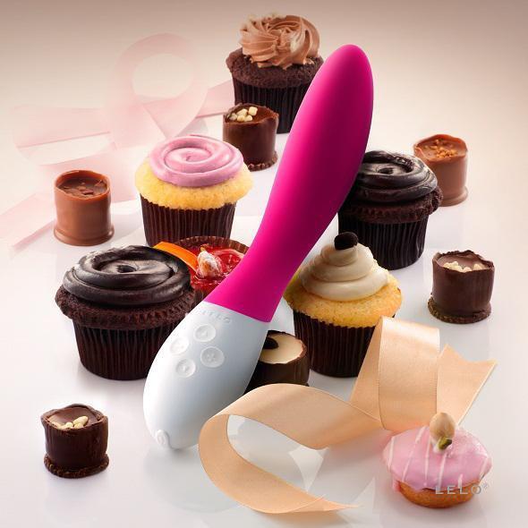 LELO - Mona 2 G Spot Vibrator (Cerise) - G Spot Dildo (Vibration) Rechargeable Durio.sg