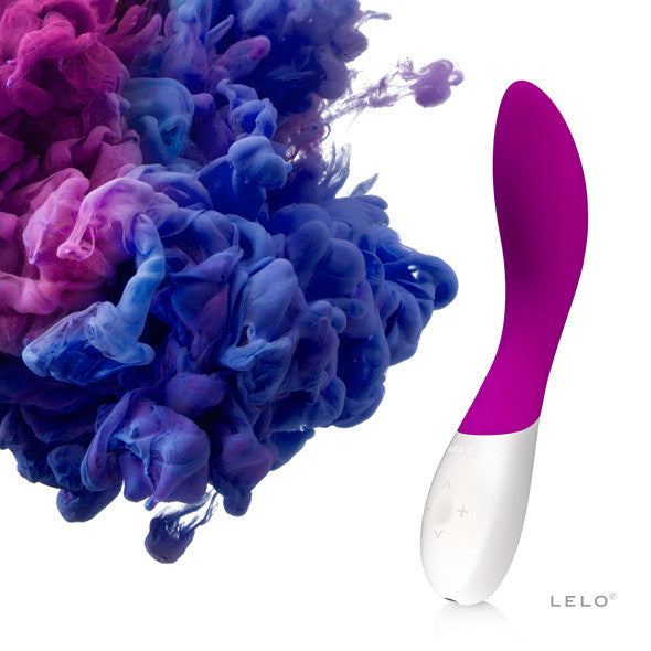 LELO - Mona Wave G-Spot Vibrator (Deep Rose) - G Spot Dildo (Vibration) Rechargeable Durio.sg