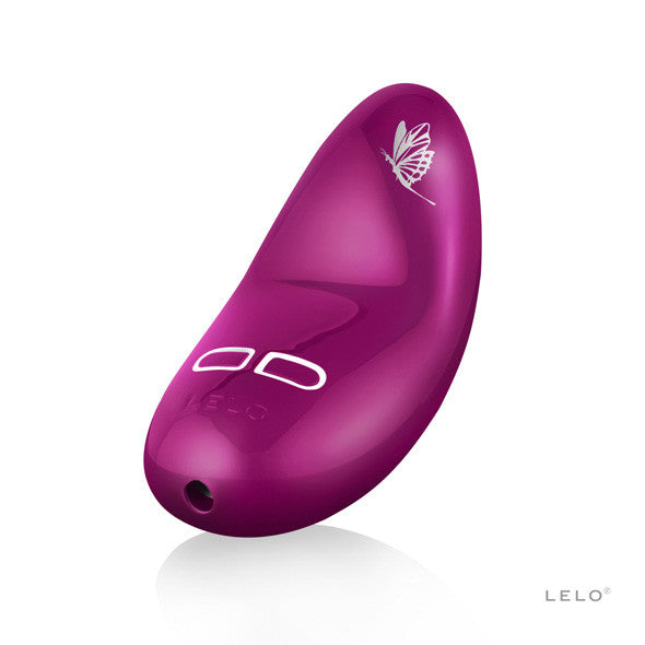 LELO - Nea 2 Vibrating Clit Massager (Deep Rose) - Clit Massager (Vibration) Rechargeable Durio.sg
