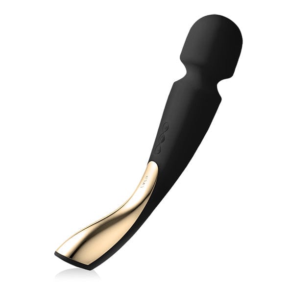 LELO - Smart Wand 2 All Over Body Wand Massager Large (Black) - Wand Massagers (Vibration) Rechargeable Durio.sg