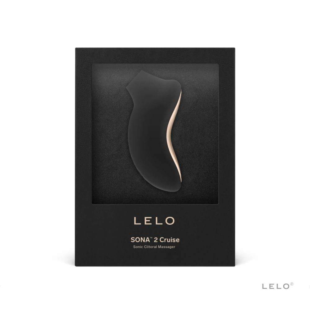 LELO - Sona Cruise 2 Clit Massager (Black) - Clit Massager (Vibration) Rechargeable Durio.sg