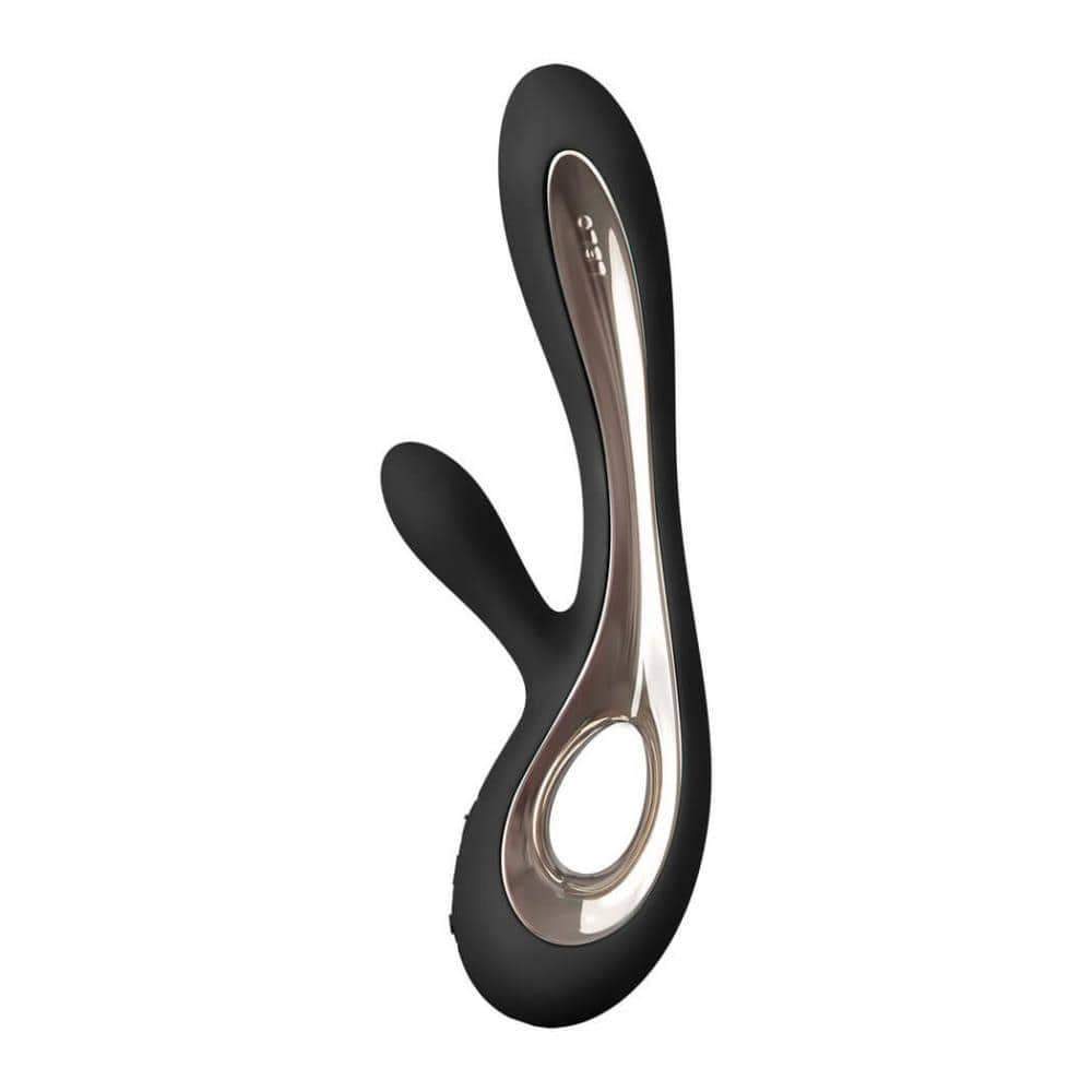 LELO - Soraya 2 Rabbit Vibrator (Black) - Rabbit Dildo (Vibration) Rechargeable Durio.sg