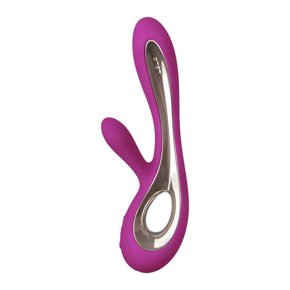 LELO - Soraya 2 Rabbit Vibrator (Deep Rose) - Rabbit Dildo (Vibration) Rechargeable Durio.sg