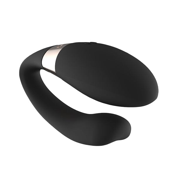 LELO - Tiani Duo Couple's Massager Vibrator (Black) - Remote Control Couple's Massager (Vibration) Rechargeable Durio.sg