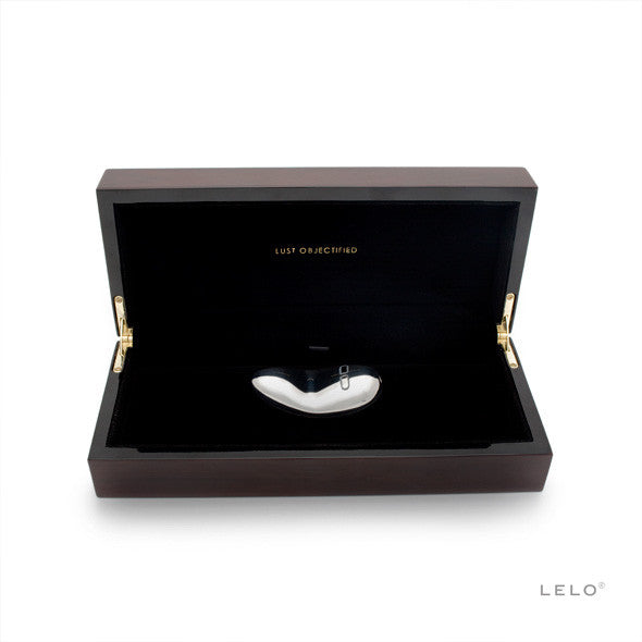 LELO - Yva Vibrating Clit Massager (Silver) - Clit Massager (Vibration) Rechargeable Durio.sg