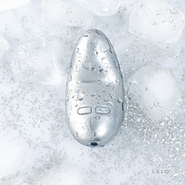 LELO - Yva Vibrating Clit Massager (Silver) - Clit Massager (Vibration) Rechargeable Durio.sg