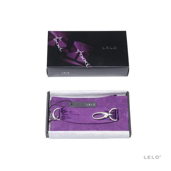 Lelo - Sutra Chainlink Cuffs (Purple) - Hand/Leg Cuffs Durio.sg