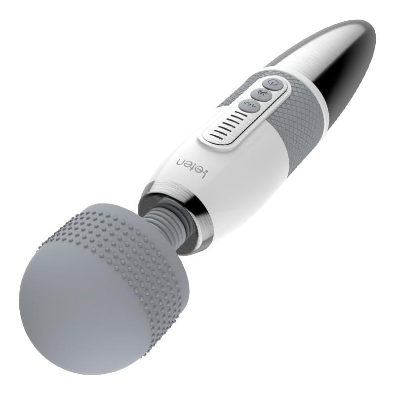 Leten - Powerful AV Wand Massager (White) - Wand Massagers (Vibration) Rechargeable Durio.sg