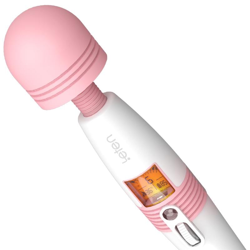 Leten - Young Version Lightning Heating AV Wand Massager (White) - Wand Massagers (Vibration) Rechargeable Durio.sg