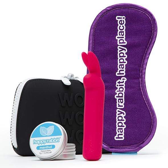 Love Honey - Happy Rabbit Clitoral Pleasure Kit 4 Pieces (Multi Colour) - Clit Massager (Vibration) Rechargeable Durio.sg