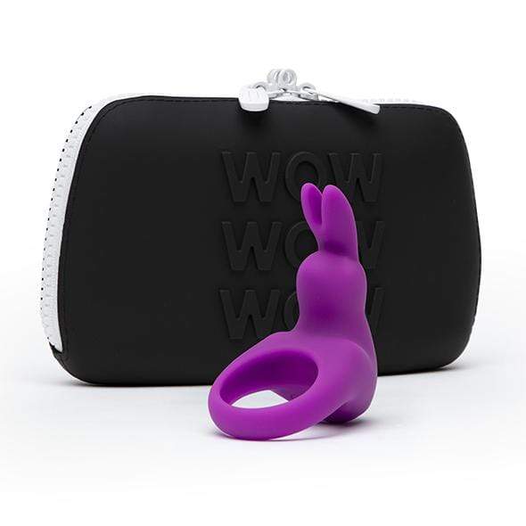 Love Honey - Happy Rabbit Cock Ring Kit 2 Pieces (Multi Colour) - Silicone Cock Ring (Vibration) Rechargeable Durio.sg