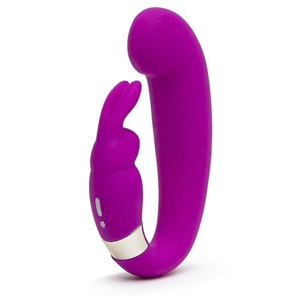Love Honey - Happy Rabbit Mini G Spot Clitoral Curve Vibrator (Purple) - Non Realistic Dildo w/o suction cup (Vibration) Rechargeable Durio.sg