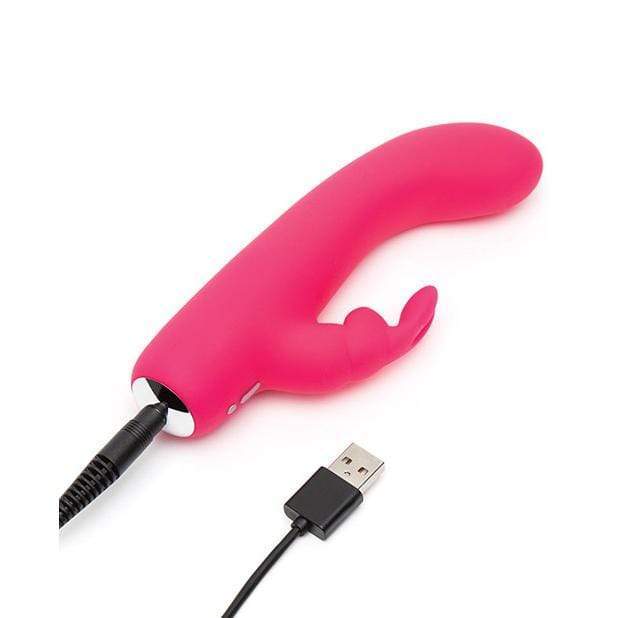 Love Honey - Happy Rabbit Mini Rabbit Rechargeable Vibrator (Pink) - Rabbit Dildo (Vibration) Rechargeable Durio.sg
