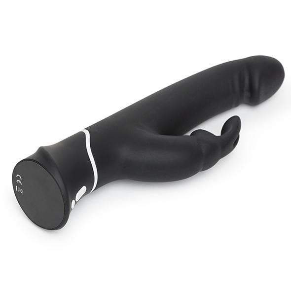 Love Honey - Happy Rabbit Realistic Vibrator (Black) - Rabbit Dildo (Vibration) Rechargeable Durio.sg