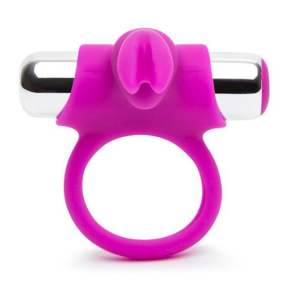 Love Honey - Happy Rabbit Remote Control Cock Ring (Purple) - Remote Control Cock Ring (Vibration) Rechargeable Durio.sg