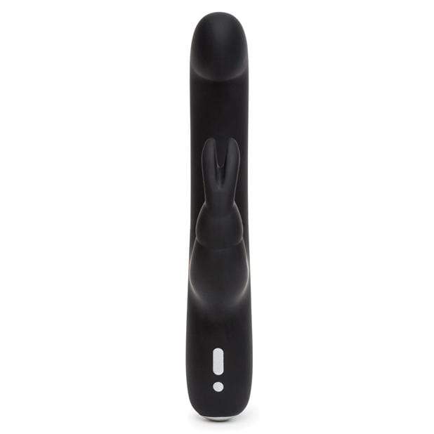 Love Honey - Happy Rabbit Slimline G Spot Rabbit Vibrator (Black) - Rabbit Dildo (Vibration) Rechargeable Durio.sg