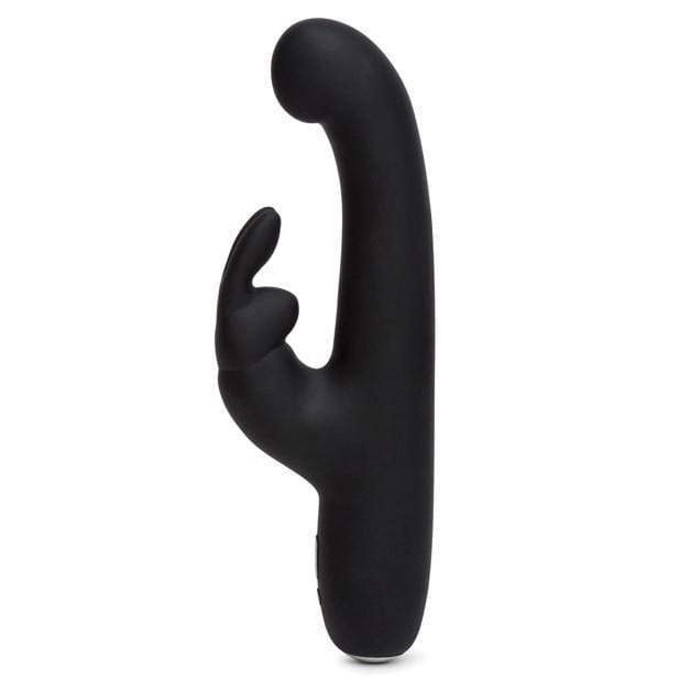 Love Honey - Happy Rabbit Slimline G Spot Rabbit Vibrator (Black) - Rabbit Dildo (Vibration) Rechargeable Durio.sg