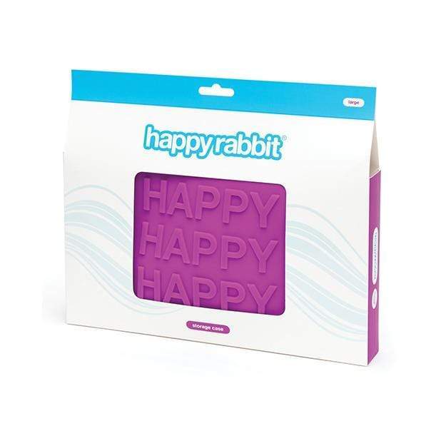 Love Honey - Happy Rabbit WOW Storage Zip Bag Large (Purple) - Storage Bag Durio.sg