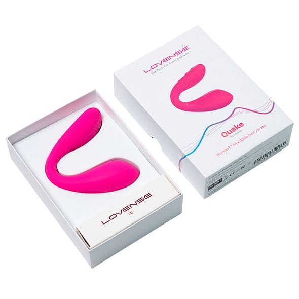 Lovense - Dolce App-Controlled Couple Dual Vibrator (Pink) - Couple's Massager (Vibration) Rechargeable Durio.sg