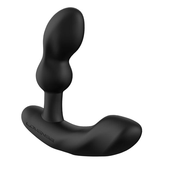 Lovense - Edge 2 App-Controlled Prostate Massager (Black) - Prostate Massager (Vibration) Rechargeable Durio.sg