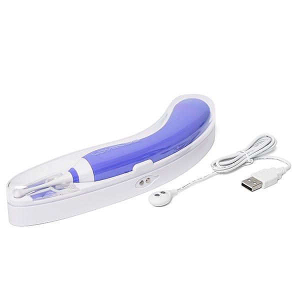 Lovense - Hyphy App-Controlled Dual End Vibrator (Purple) - Clit Massager (Vibration) Rechargeable Durio.sg