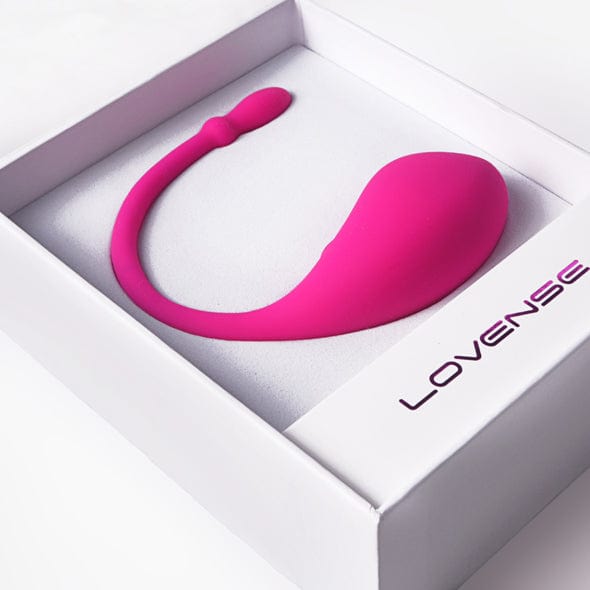 Lovense - Lush App-Controlled Bullet Egg Vibrator (Pink) - Wireless Remote Control Egg (Vibration) Rechargeable Durio.sg