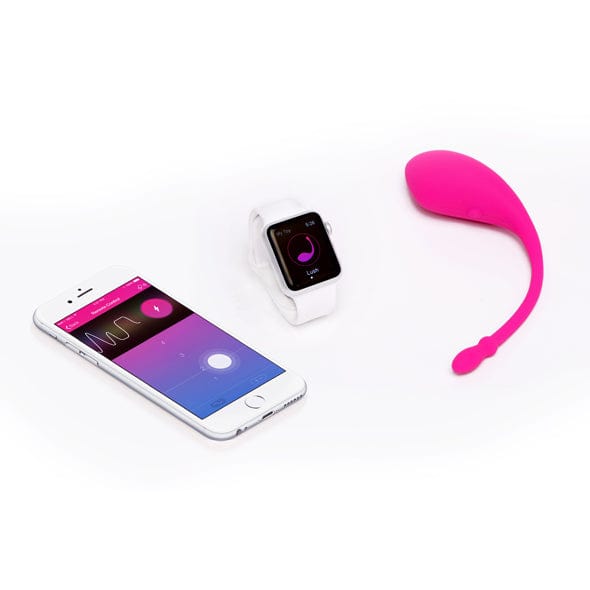 Lovense - Lush App-Controlled Bullet Egg Vibrator (Pink) - Wireless Remote Control Egg (Vibration) Rechargeable Durio.sg